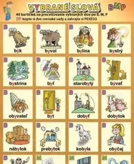 Vybrané slová po B, M, P - Petr Kupka