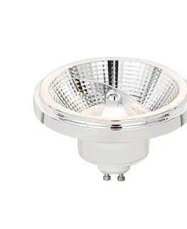 Sada 5 ks GU10 stmievateľná LED lampa AR111 biela 11W 810 lm 2700K