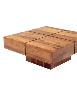 Konferenčný stolík Gani 85x35x85 z indického masívu palisander