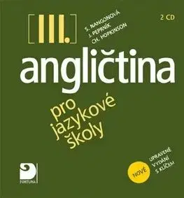 Angličtina pro jazykové školy III. 2CD - Stella Nangonová