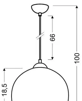 Stropná lampa Studnet E27