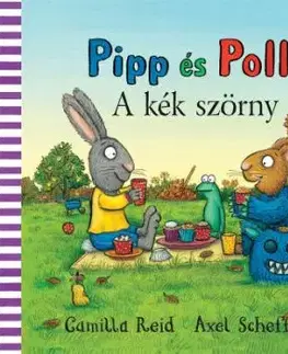 Pipp és Polli - A kék szörny - Axel Scheffler, Camilla Reid
