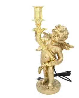 Dekoria Stolová lampa Angel 49cm, 23 x 22 x 49 cm