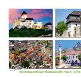 (A6) Pohľadnica A6 Pozdrav z Trenčína - tvorme s.r.o.