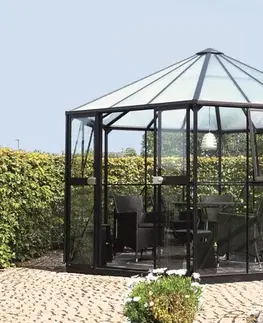 Pavilón HERA 9000 sklo / polykarbonát / hliník Dekorhome