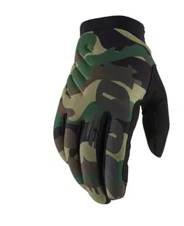 100% Brisker camo/čierna L