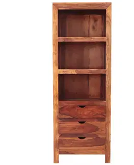 Knižnica Amba 65x180x45 z indického masívu palisander