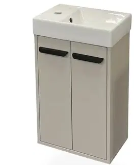 Závesná skrinka pod umývadlo Nova mini 40 kašmír