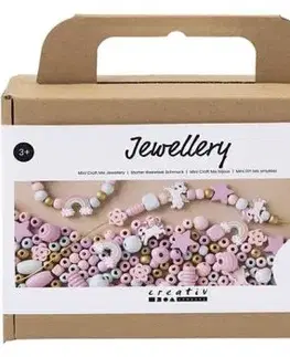 Mini kreatívna sada Šperky, pastelové farby
