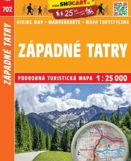 Západné Tatry - tmč.702 - 1:25 000 SC