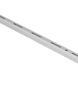 Jednoradová lišta 18x12 mm dĺžka 1500 mm biela