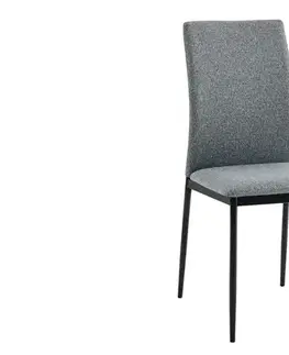 Elvisia Jedálenské stoličky TILDA | sivá 4 kusy