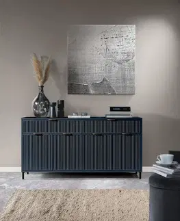 GRACE STYLES široká komoda LS-1, indigo