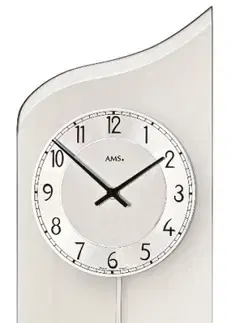 Nástenné kyvadlové hodiny 7436 AMS 55cm