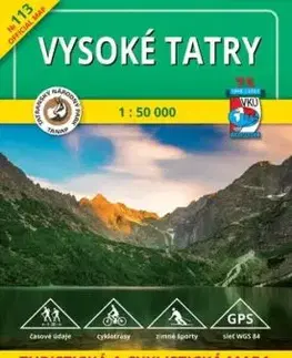 TM 113 - Vysoké Tatry 1: 50 000, 14. vydanie, 2023