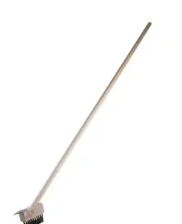 Kinekus Kartáč oceľový na čistenie špár s násadou 140cm