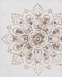 Dekoria Maľba na plátne Mandala I 60x60cm, 60 x 4 x 60 cm
