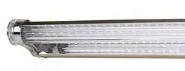 Nástenná lampa do kúpeľne chróm 58cm LED 9W studená Moderno