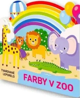 Farby v zoo - Tvarované leporelo