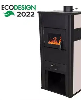 Krbové kachle Etaz A béžový s vodným plášťom 15,2 KW/9,2 KW