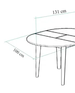 Extendable Dining Table Vina - Atlantic Pine