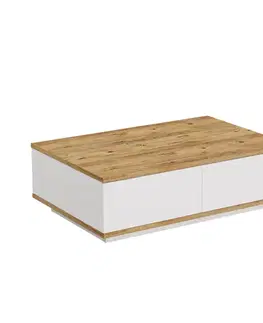 Konferenčný stolík Atlantic Pine White