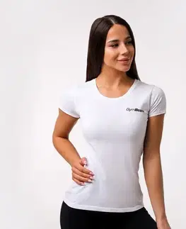 GymBeam Dámske tričko Basic White  S