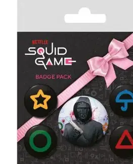 Set odznakov Squid game