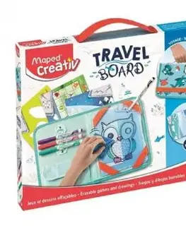 Výtvarný kufrík MAPED Creativ Hry a kreslenie so zvieratkami - Maped