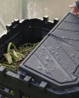 Patrol Kompostér Multicompo čierna, 1000 l​