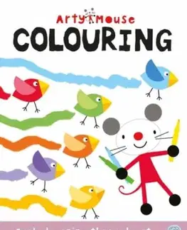 Arty Mouse Colouring - Robyn Gale