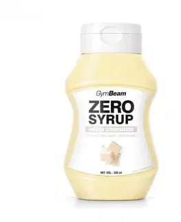 GymBeam ZERO SIRUP biela čokoláda