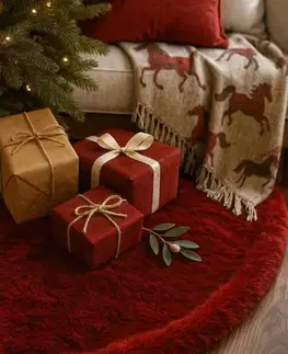 Christmas Tree Rug Yilbasi - Red 6