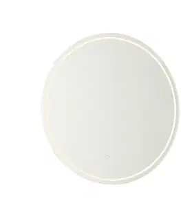 Moderné zrkadlo do kúpeľne 60 cm vrátane LED a dotykového stmievača - Sebas