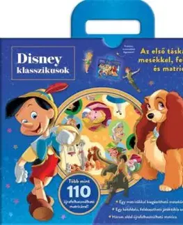 Disney Klasszikusok - Táskakönyv - Az első táskakönyvem mesékkel, feladatokkal és matricákkal