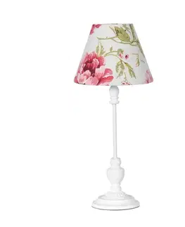 Dekoria Stolová lampa Floral 46cm, 20 x 20 x 46 cm