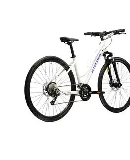 Kross Evado 4.0 28" - model 2025 šedá / námornícka modrá / lesk - M (17", 158-170 cm)