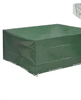 KONDELA Kaver Typ 24 ochranný obal na záhradný set zelená