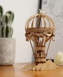 Drevené 3D Puzzle - Balón
