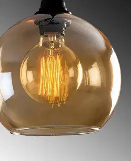 Závesný luster Horizont Gold - 022, zlatá-čierna