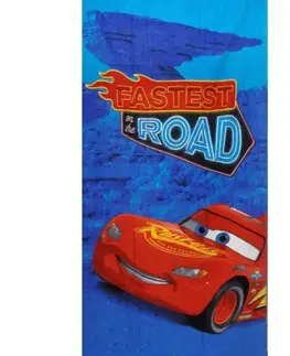 Detská osuška CARS open road 70X140cm Setino Tiahome