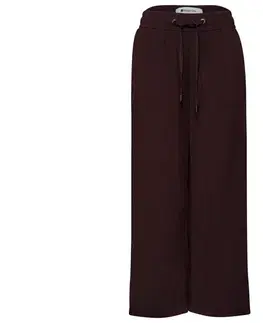 7/8 nohavice culotte Street One, hnedé