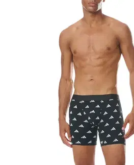 Boxerky adidas Active Flex Cotton, 3 ks, modré, čierne