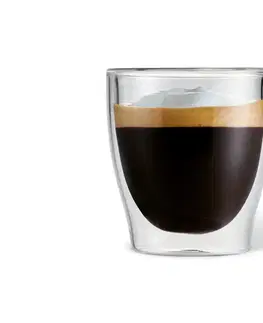 2 dvojstenné poháre na espresso