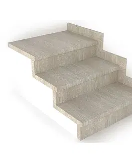 Schodový nášľap / profil TOPSTEP Flex Dub alabaster 1200 × 340 × 11 mm