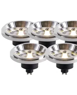 Sada 5 LED žiaroviek GU10 AR111 11W 820lm 3000K