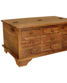 Konferenčný stolík 90x45x60 indický masív palisander