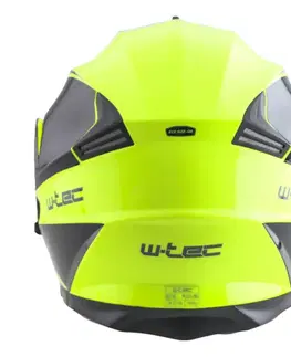 W-TEC Banelmeda čierna-fluo žltá - M (57-58)