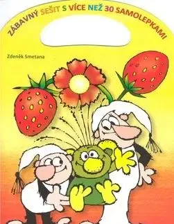 Zábavný sešit s více než 30 samolepkami - Zdeněk Smetana