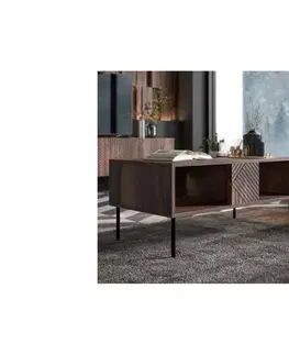 MIRJAN 24 Konferenčný stolík DECO 46x100 cm orech warmia 